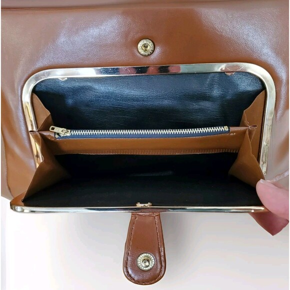 70s/80s Disco Shoulder Crossbody Bag Purse Removable Strap Club Clutch Stocko - Picture 4 of 12